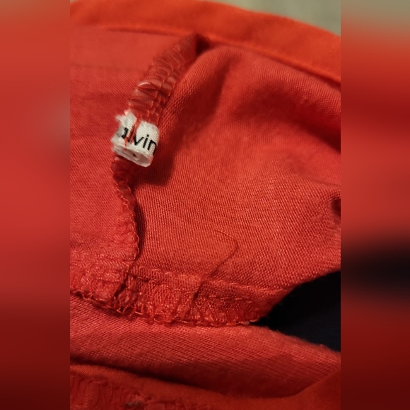 Coral Calvin Klein top - Picture 4 of 5
